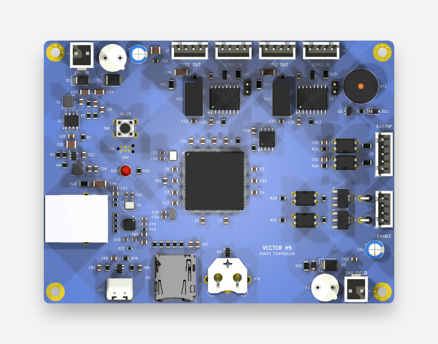 Vector H5 Robot Controller, top