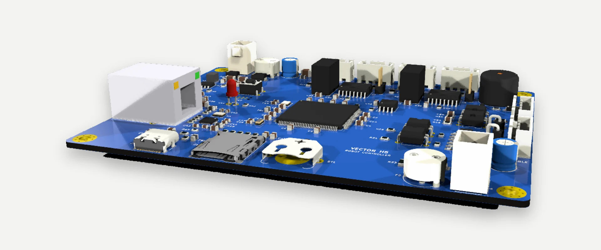 Vector H5 Robot Controller, low angle